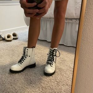 White boots